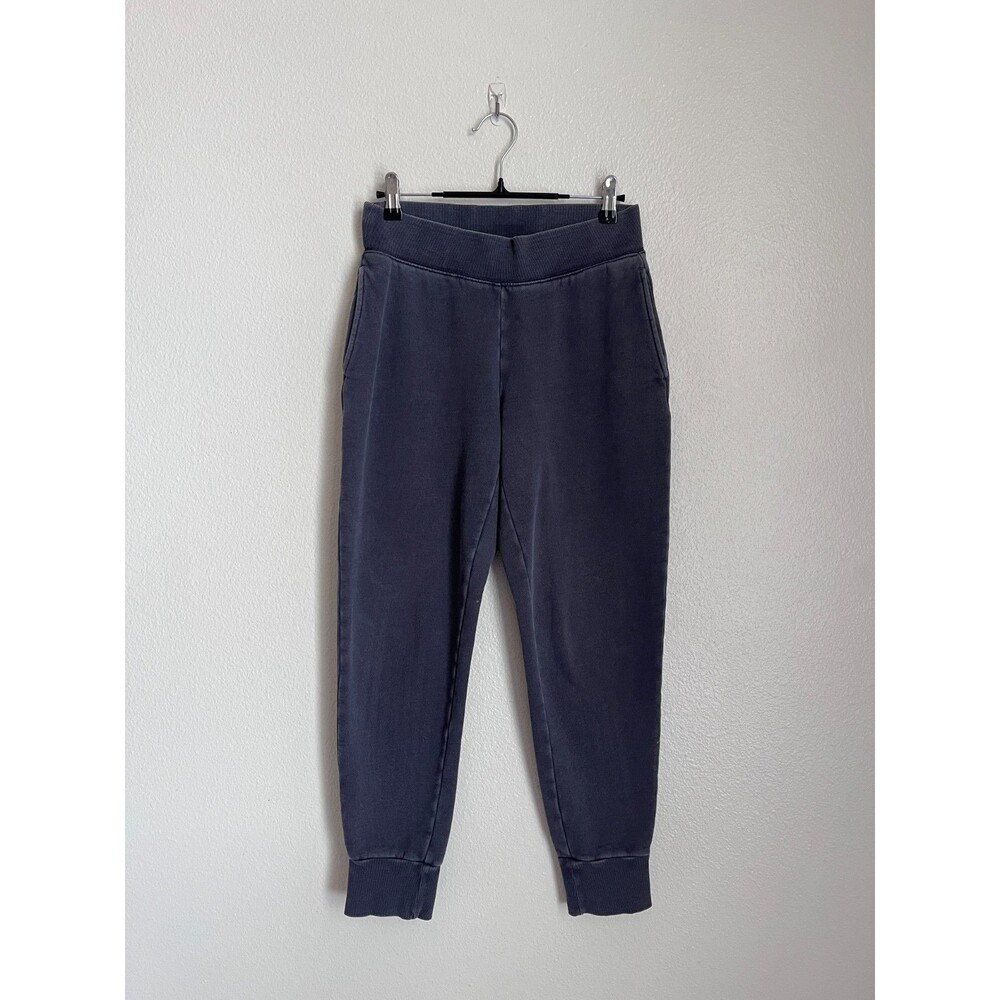 Tna Aritzia Perfect Jogger Sweatpants in Stonewash Black Size MEDIUM